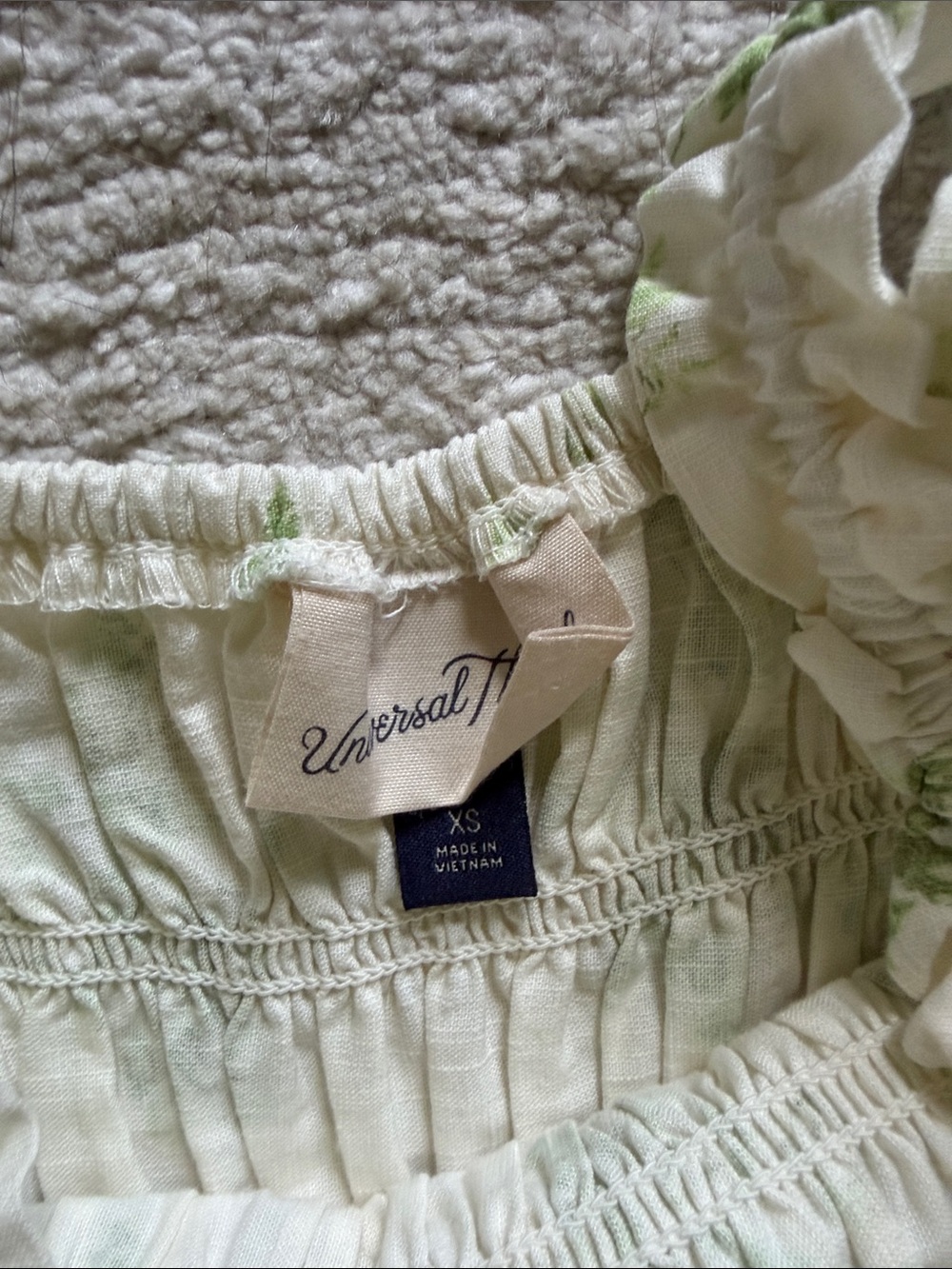 NWOT Universal Thread Smocked Floral Maxi Dress - Picture 5 of 6
